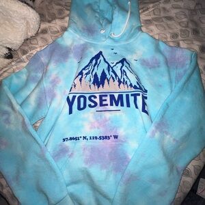 Blue and Purple Yosemite Hoodie